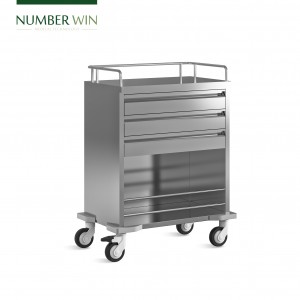 NWD004 Stainless Steel Medicine Trolley