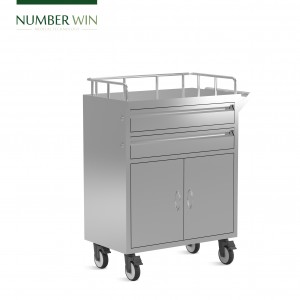 NWD005 Stainless Steel Medicine Trolley